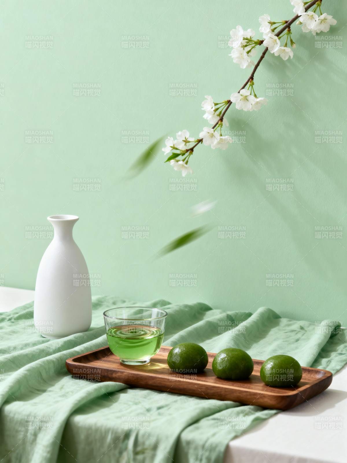 春日茶香静谧时光图片