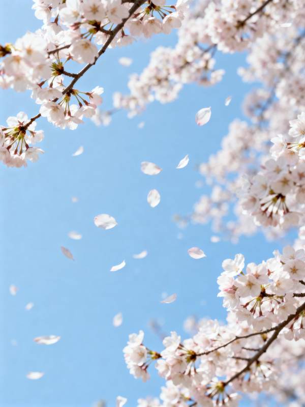 樱花纷飞 春意盎然图片