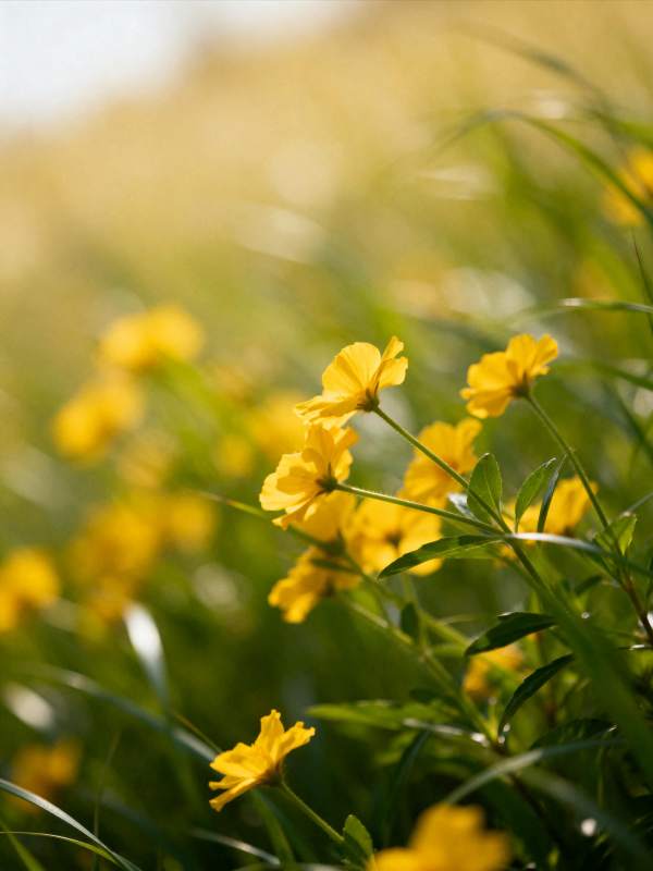 金花绽放春意浓图片