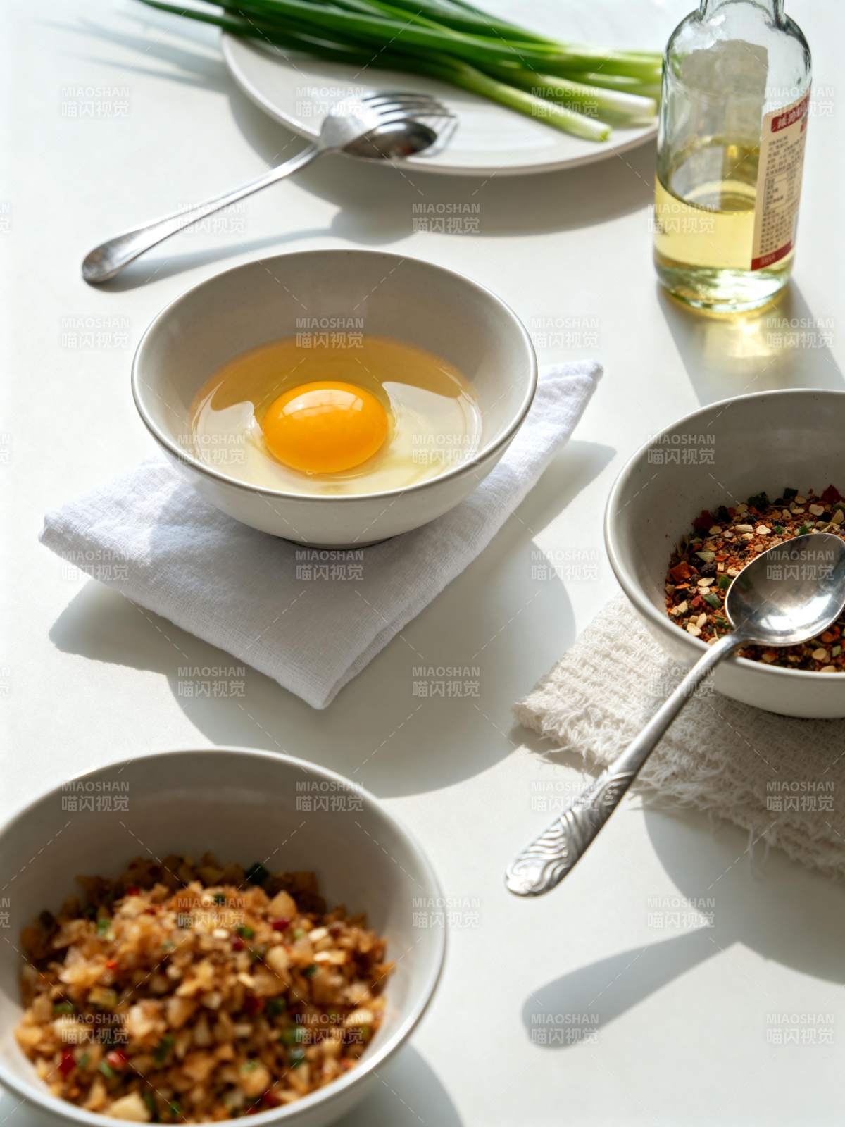 食材准备中图片