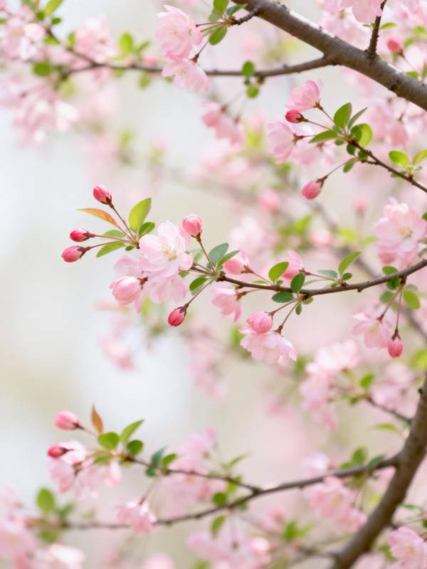 樱花绽放枝头图片