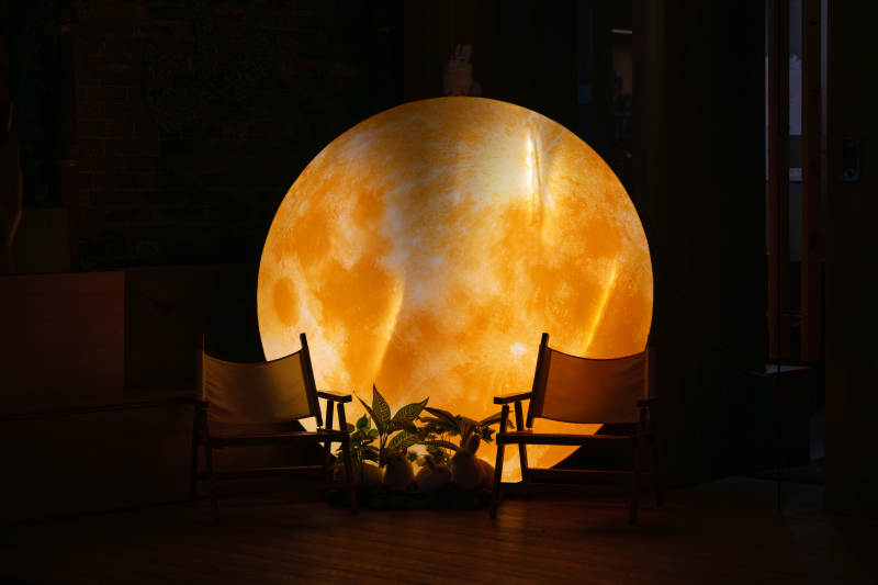 月光下的静谧角落图片