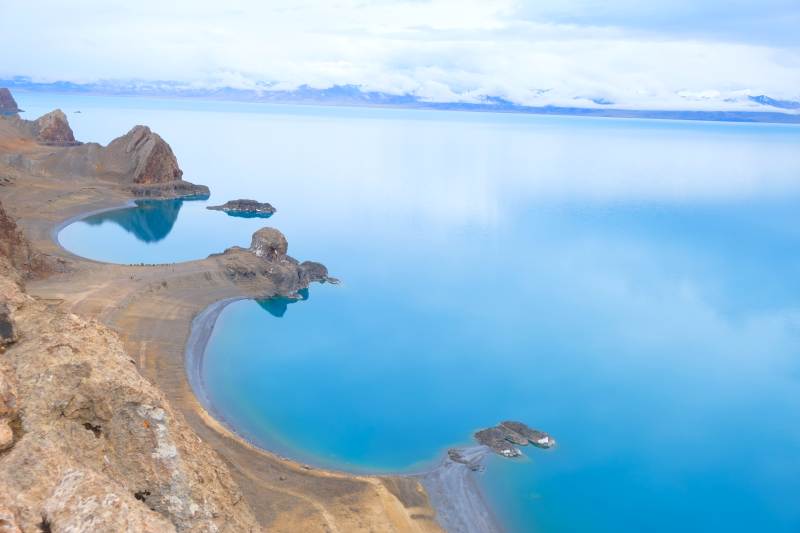 圣象天门 碧湖映山 静谧如画图片