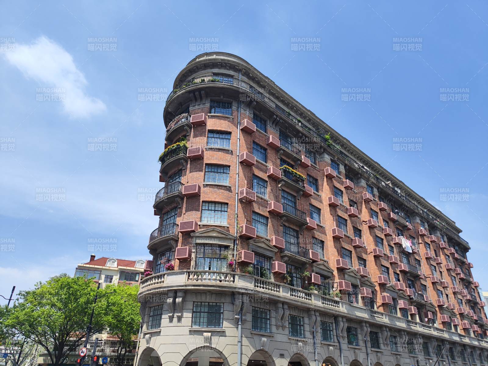 欧式建筑街景图片