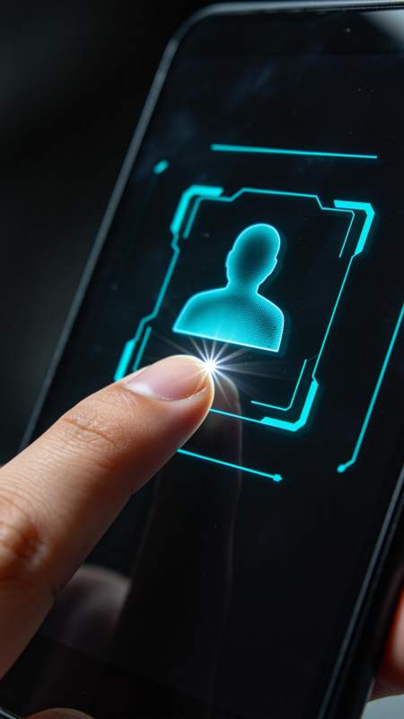 指纹识别解锁图片