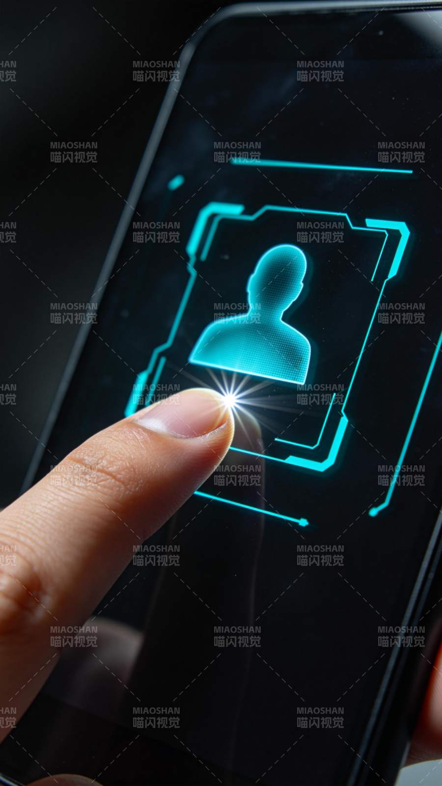 指纹识别解锁图片