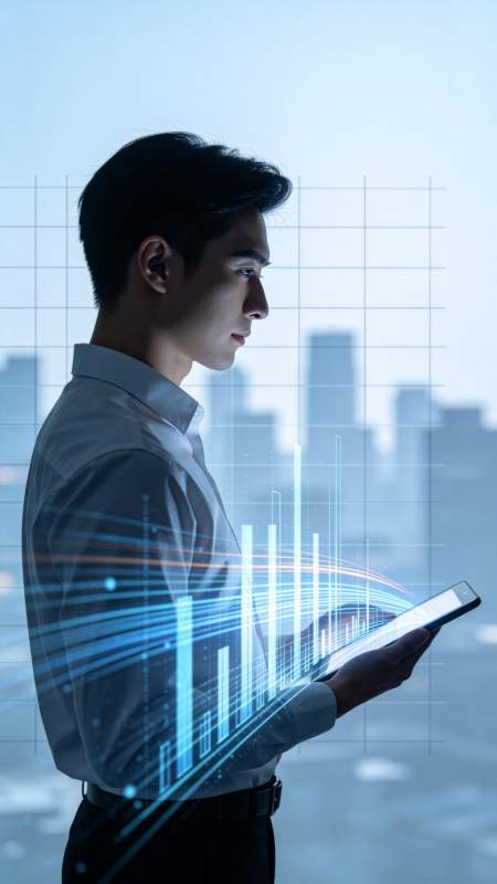 科技未来 数据之光图片