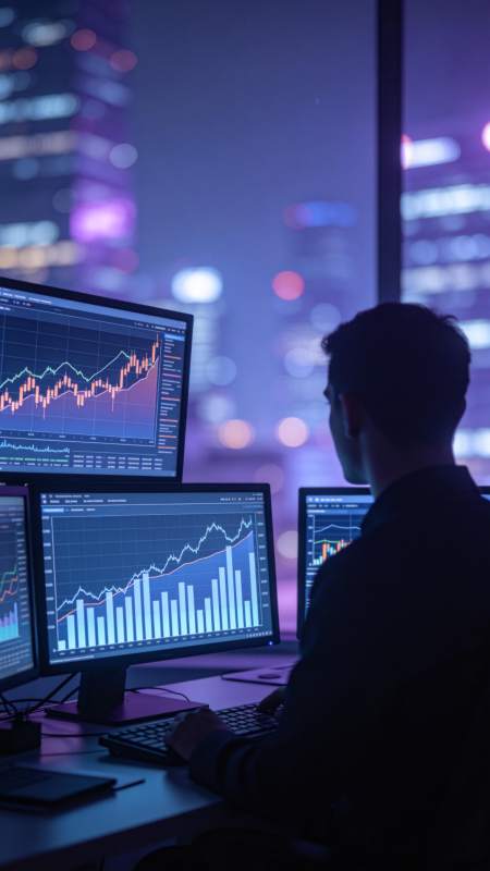 夜市交易者图片