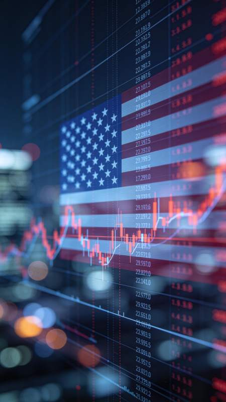 美股市场动态图图片