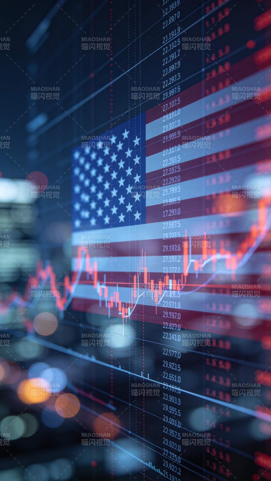 美股市场动态图图片