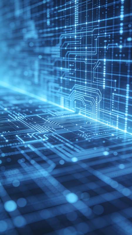 科技电路蓝光图图片