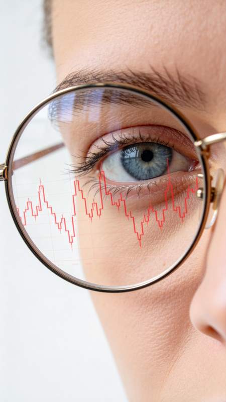 眼中的股市波动图片