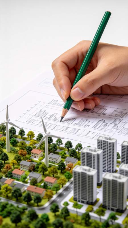 绿色城市规划图片