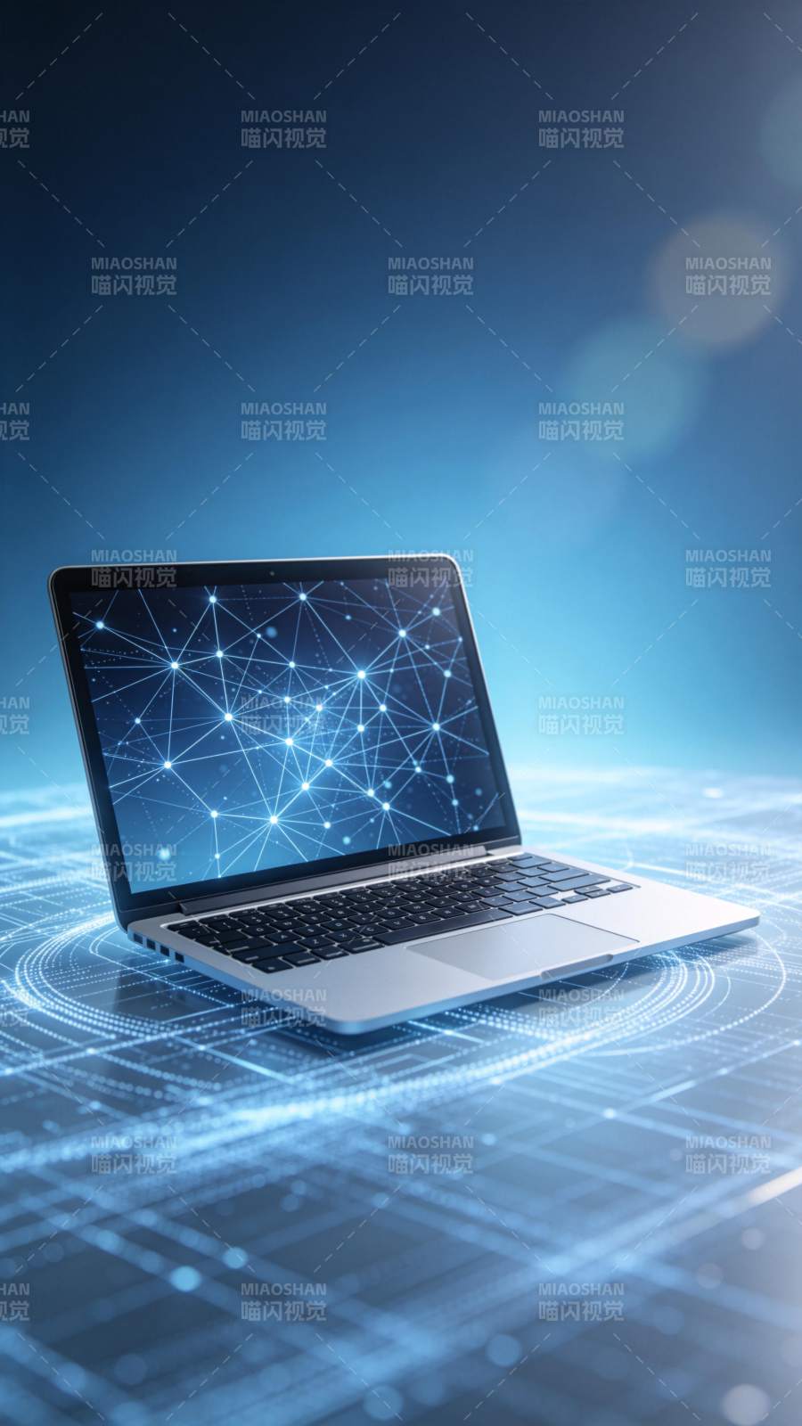 智能网络连接未来图片