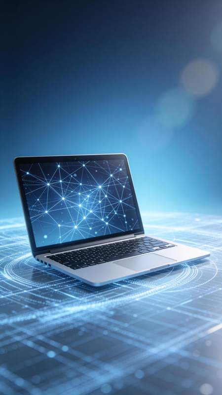 智能网络连接未来图片