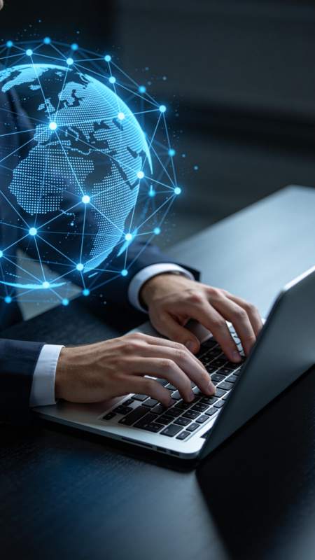 全球互联 指尖世界图片