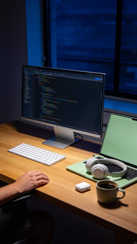 深夜编程时光图片