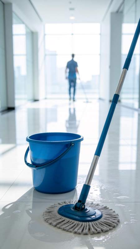 清洁走廊 一尘不染图片