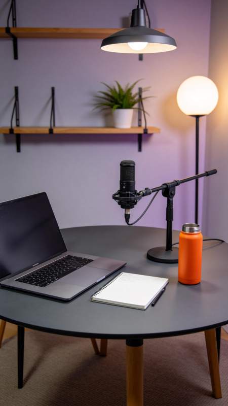 简约办公角落图片