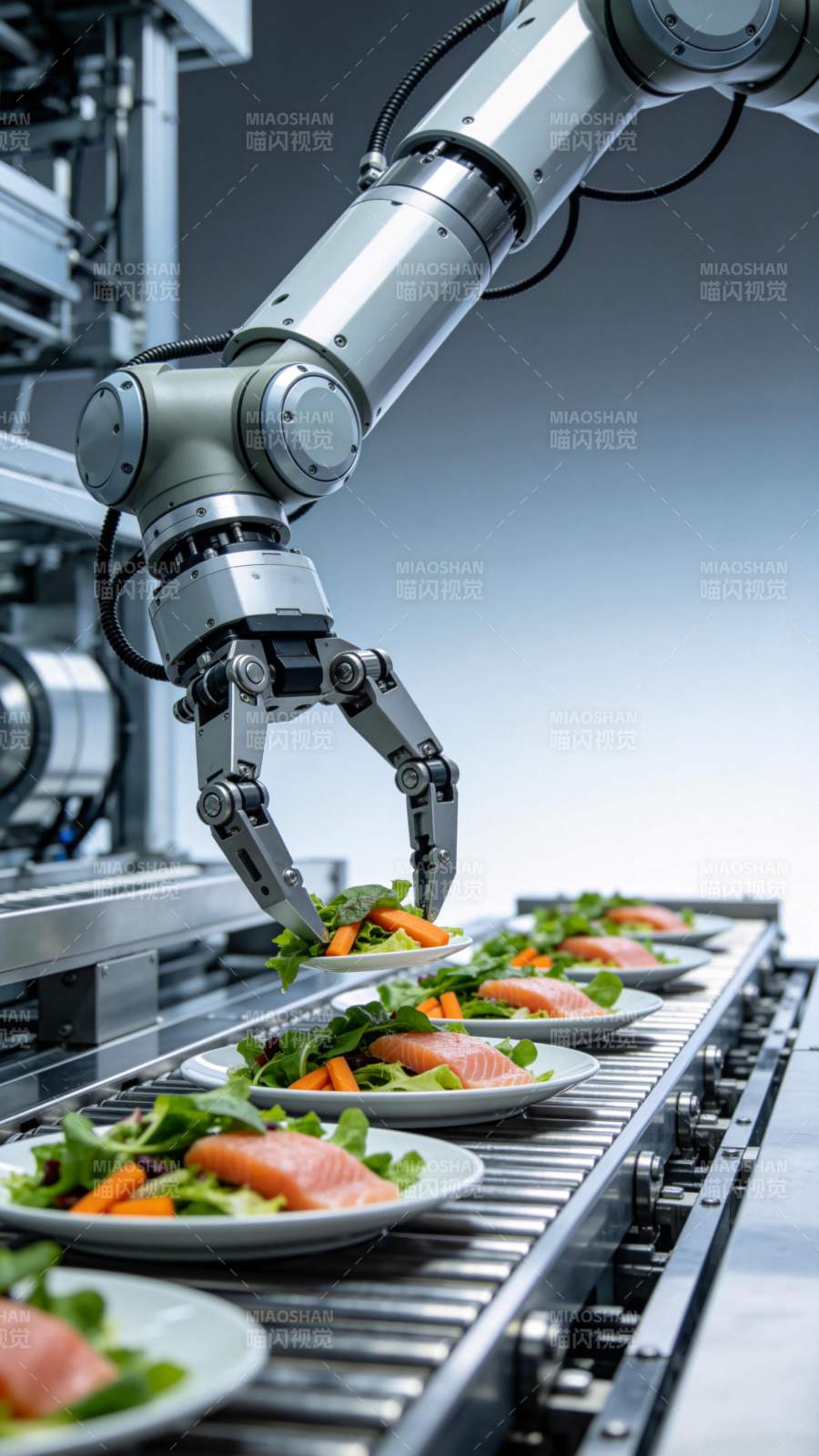 智能机器人烹饪图片