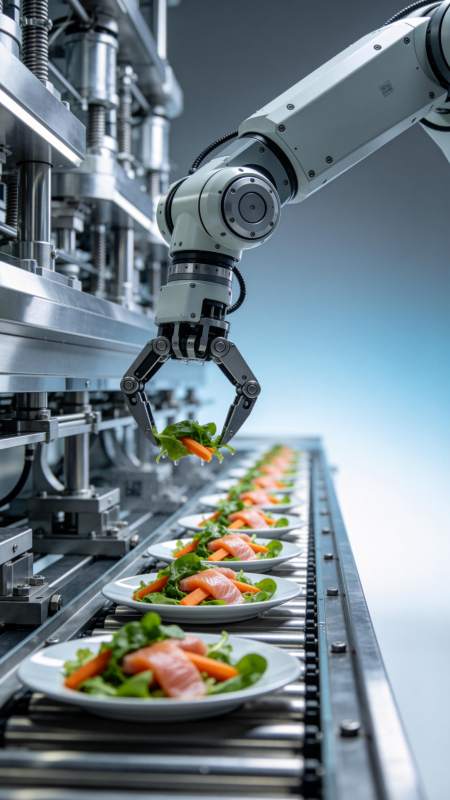 智能机器人烹饪图片