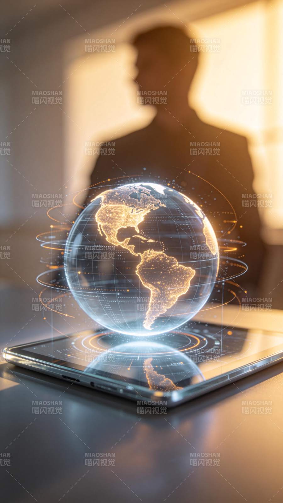 科技连接全球图片