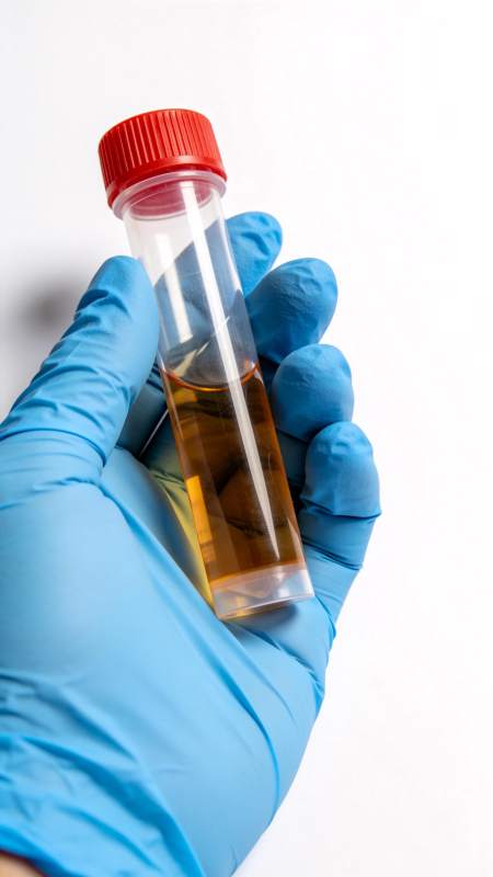 试管中的黄色液体图片