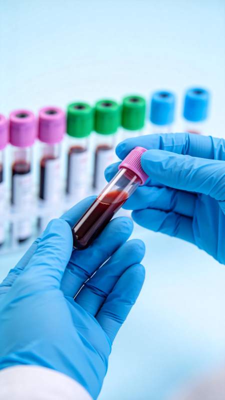 血样检测现场图片