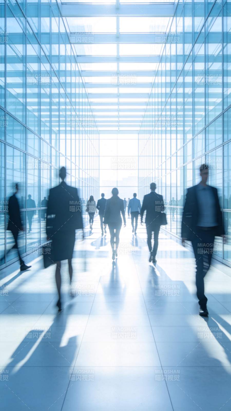 现代商务走廊图片