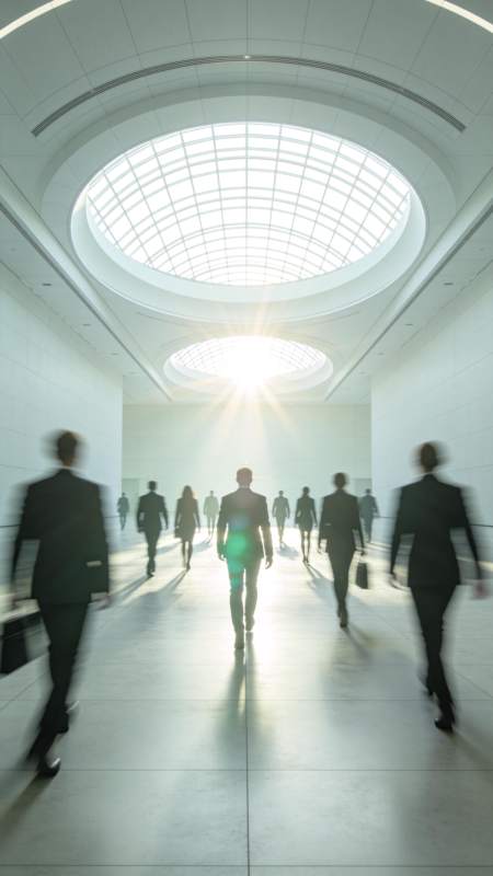 光之廊道 前行之路图片