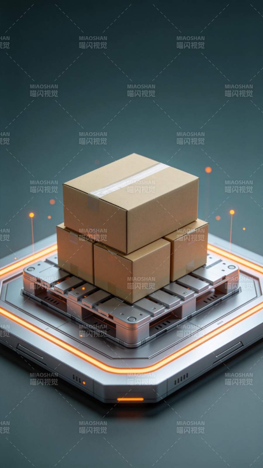 智能物流搬运图片