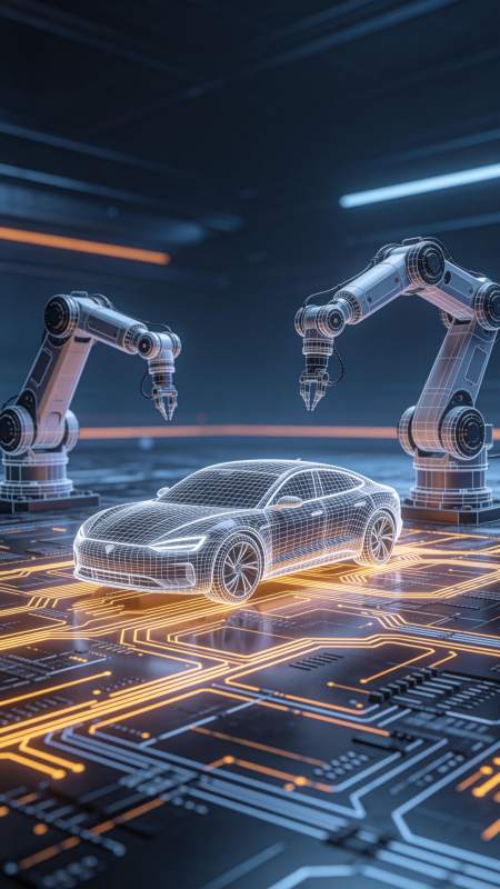 智能汽车智造未来图片