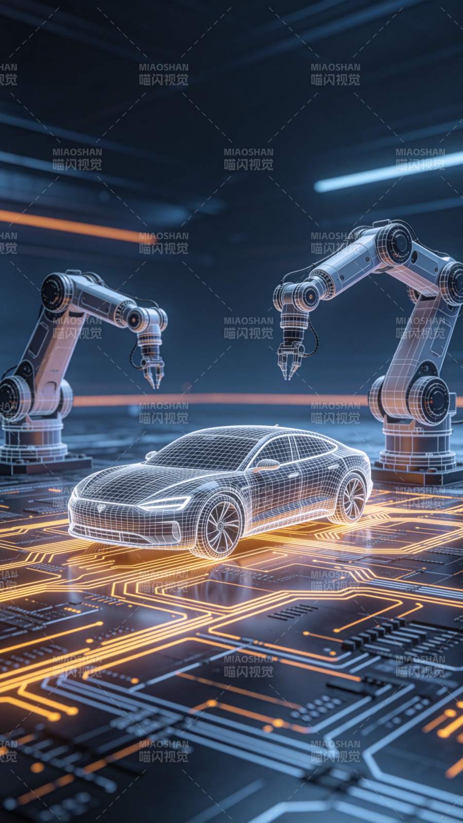 智能汽车智造未来图片