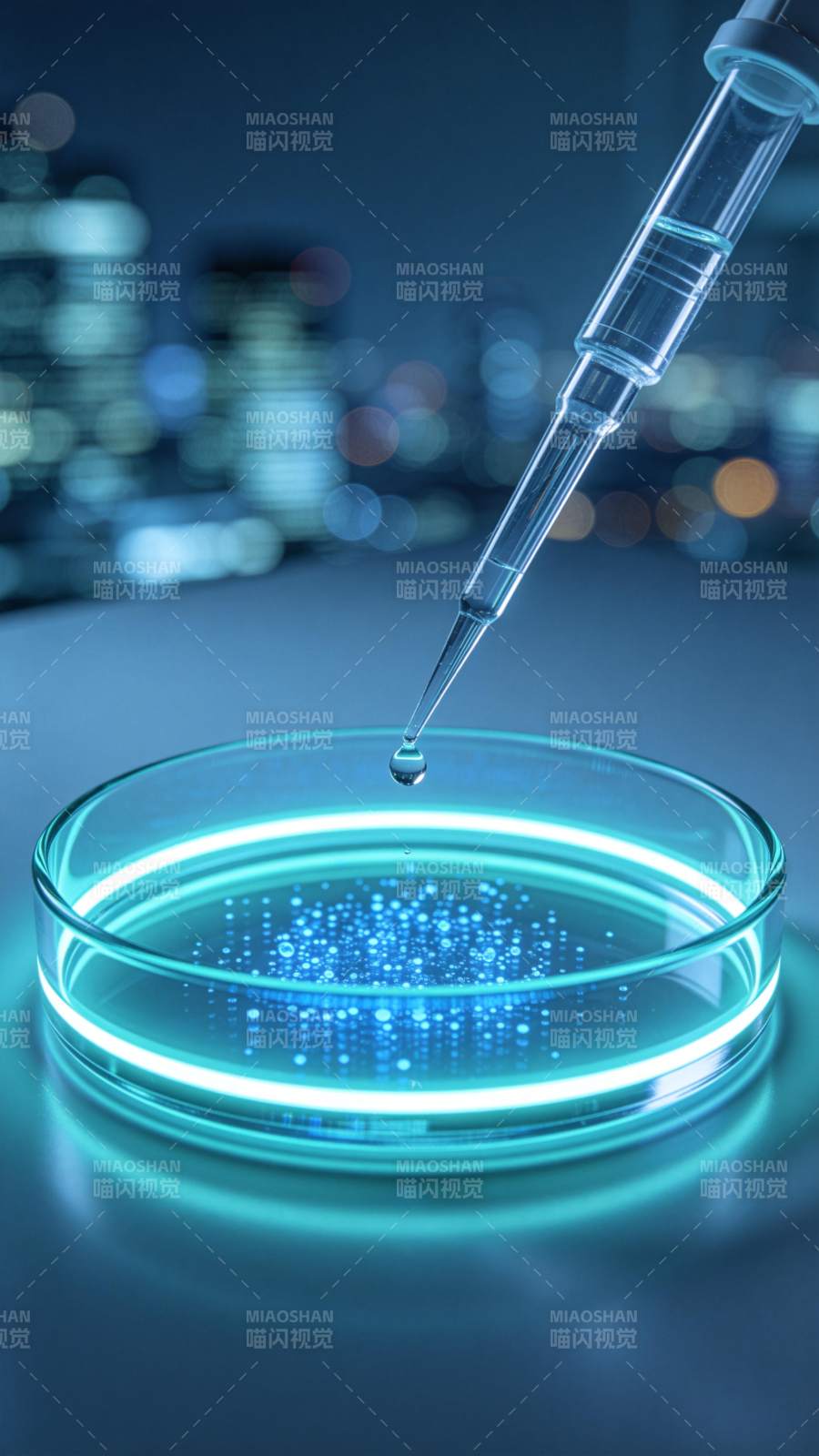 科技滴落未来图片