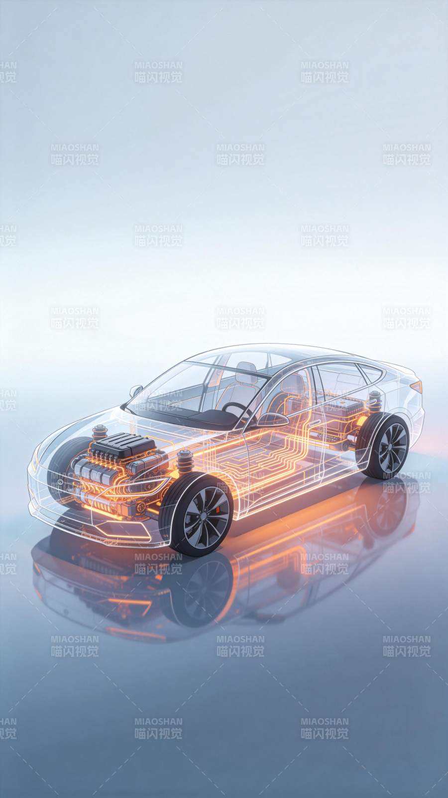 未来汽车科技展示图片