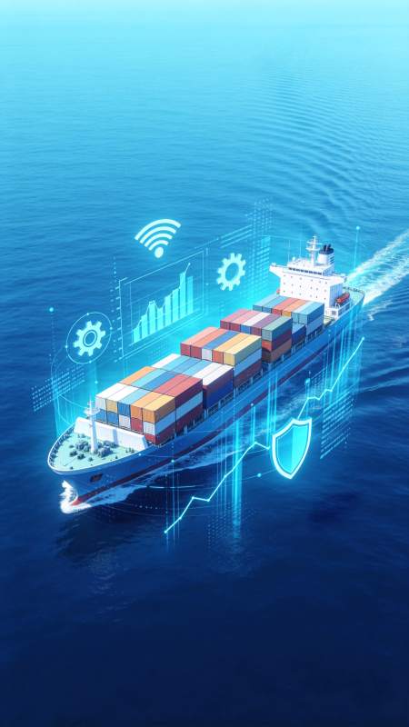 智能航运未来图片