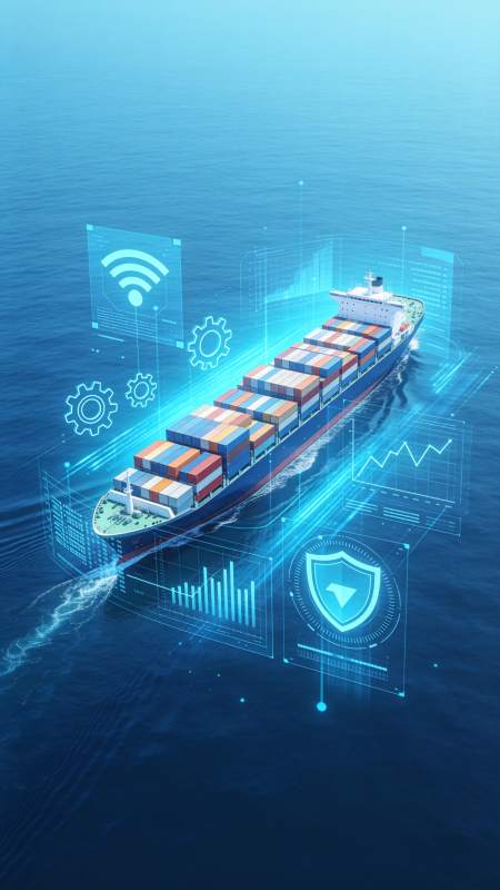 智能航运未来图景图片