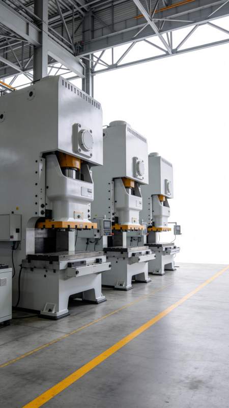 工厂冲压设备列阵图片