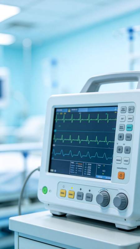 心电监护仪显示图片