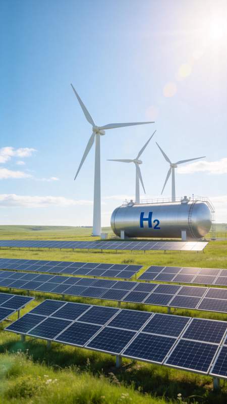 绿能氢储 风光互补图片