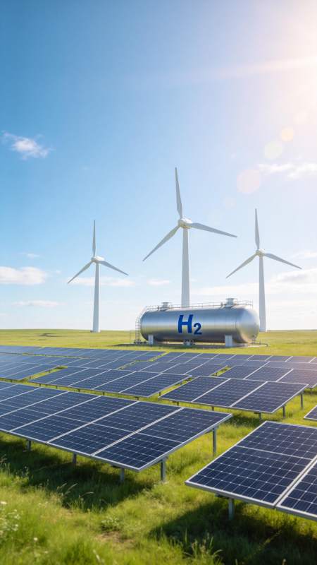 绿能氢储 风光互补图片