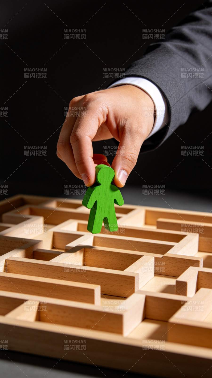 迷宫中的抉择图片