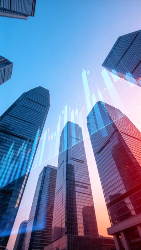 都市天际线图片