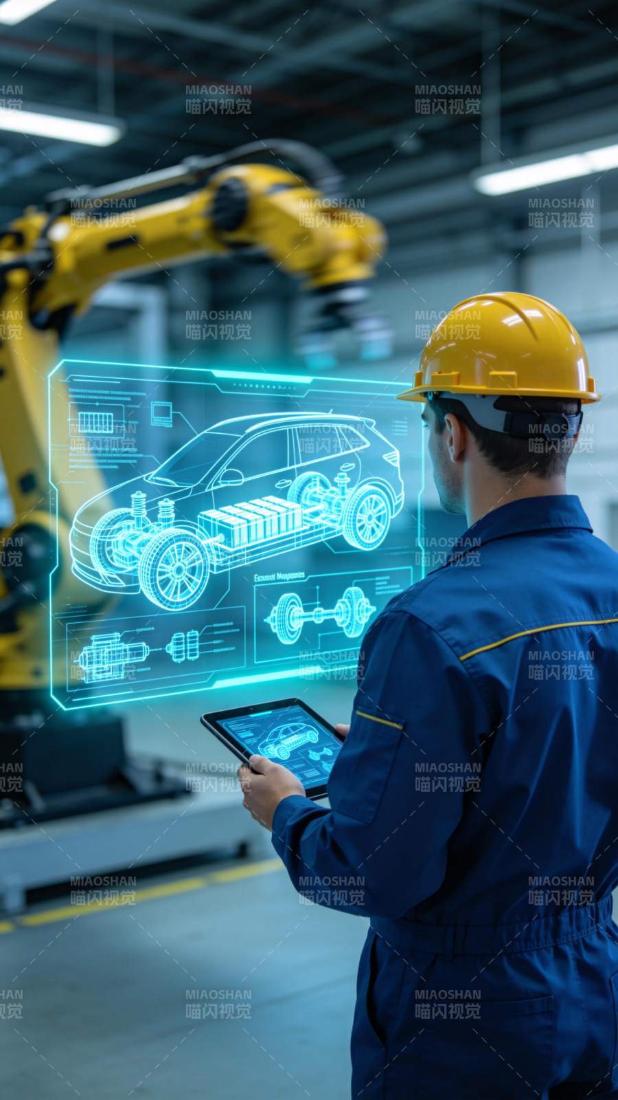 智能工厂未来制造图片