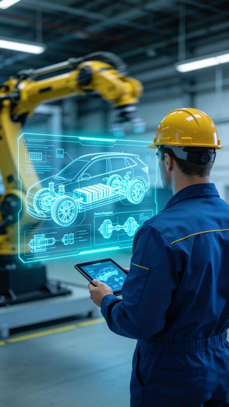 智能工厂未来制造图片