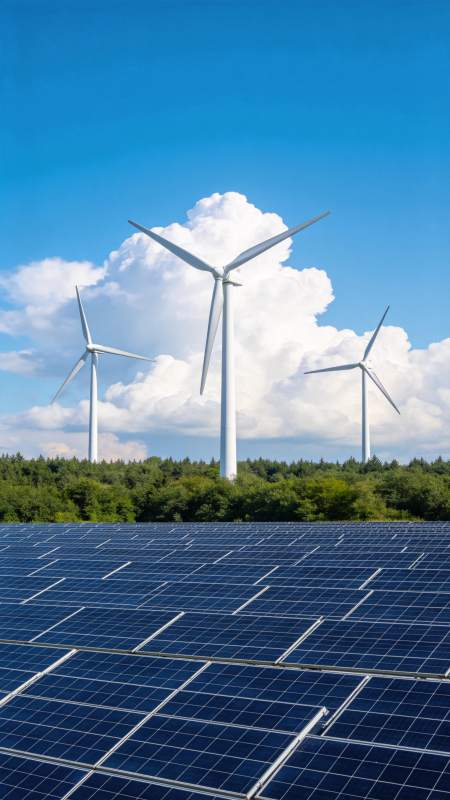 风光互补发电图片