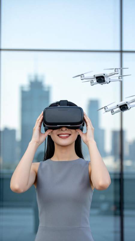 VR操控无人机图片