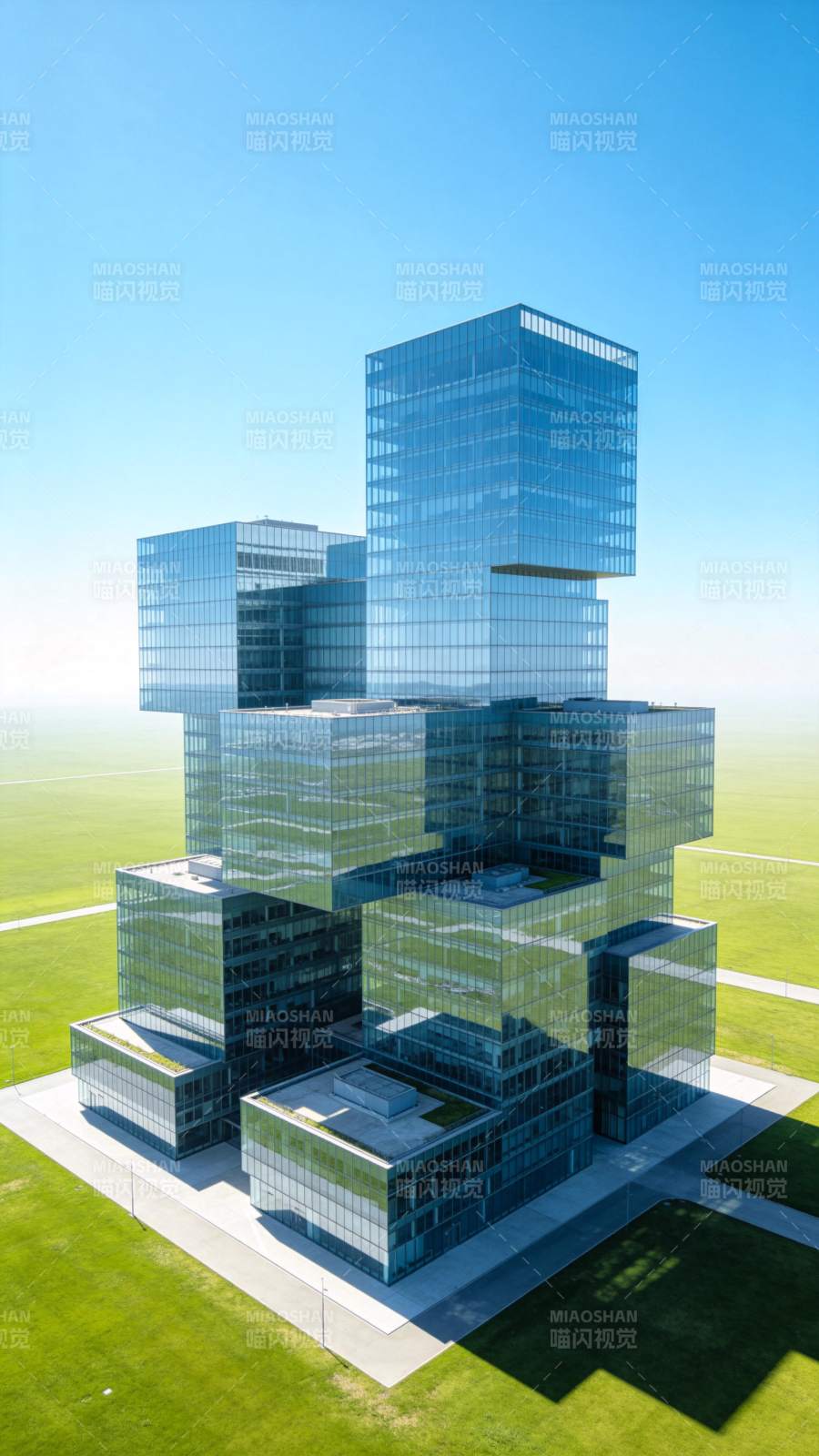 未来建筑群图片