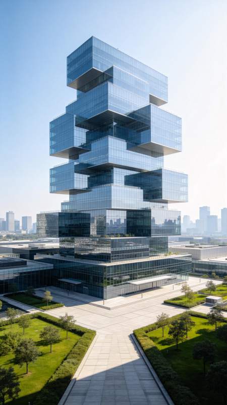 现代建筑艺术之巅图片