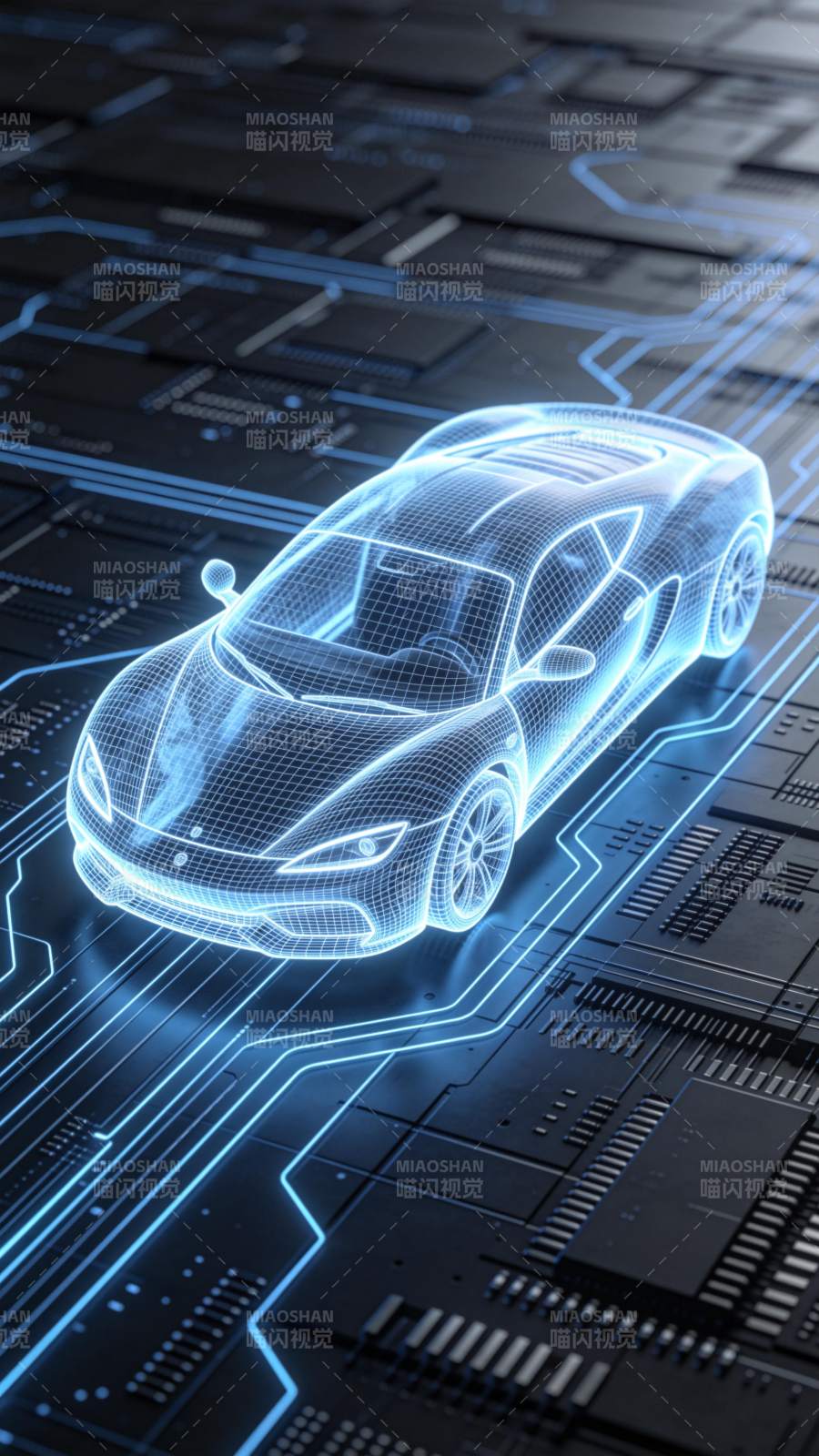 智能汽车科技图图片